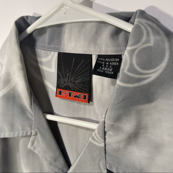 Vintage C-Two 90’s Y2K Rave Dragon Button Down Shirt - Picture 5 of 5